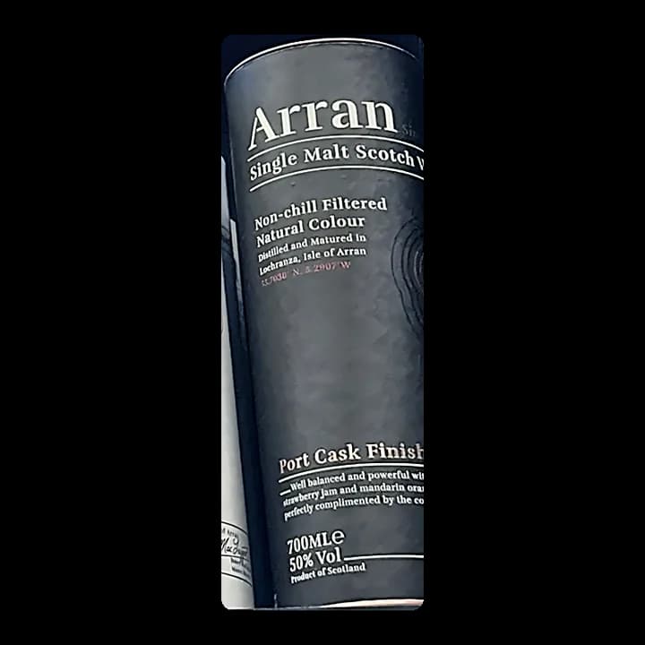 Arran Port Cask Finish