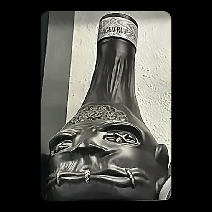 Buddha Rum Flasche