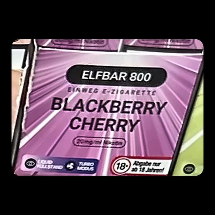 Elf Bar 800 Blackberry Cherry