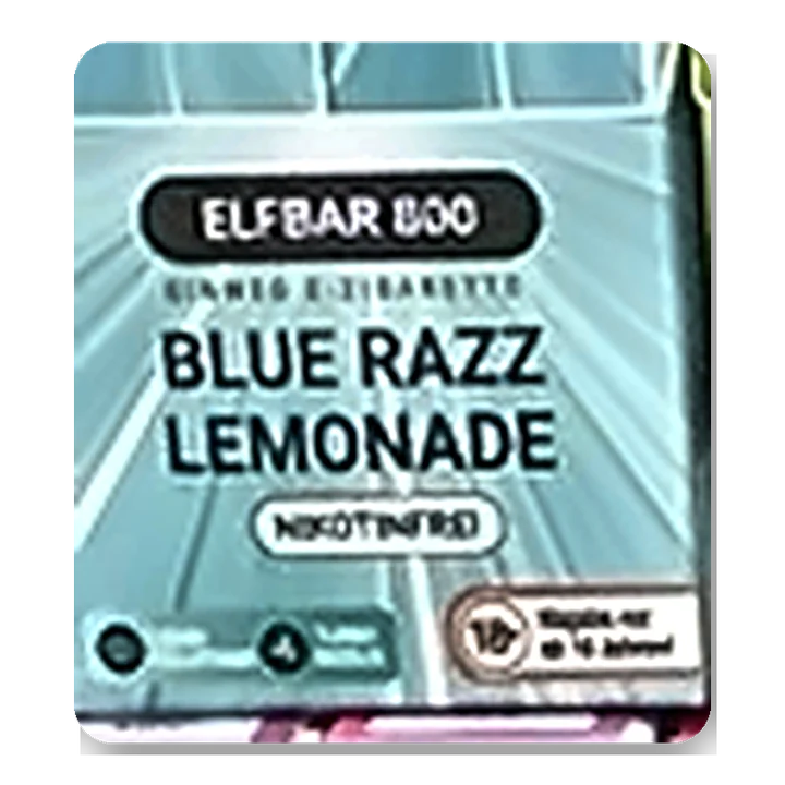 Elf Bar 800 Blue Razz Lemonade