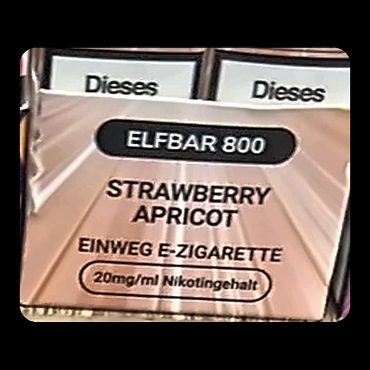 Elf Bar 800 Strawberry Apricot