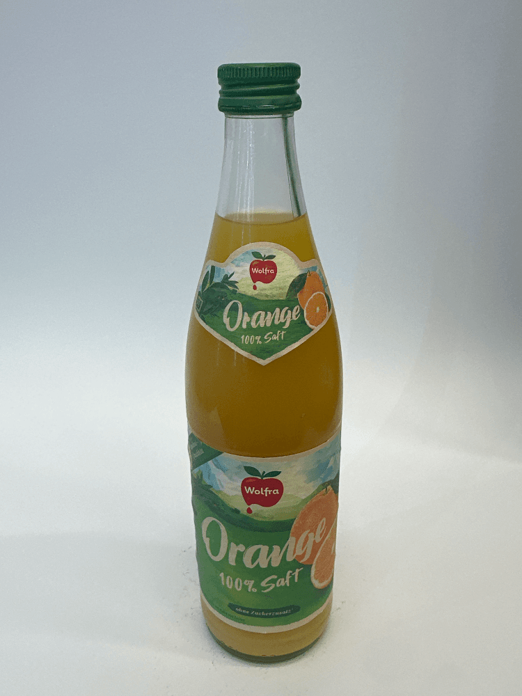 Wolfra Orange 100 % Saft