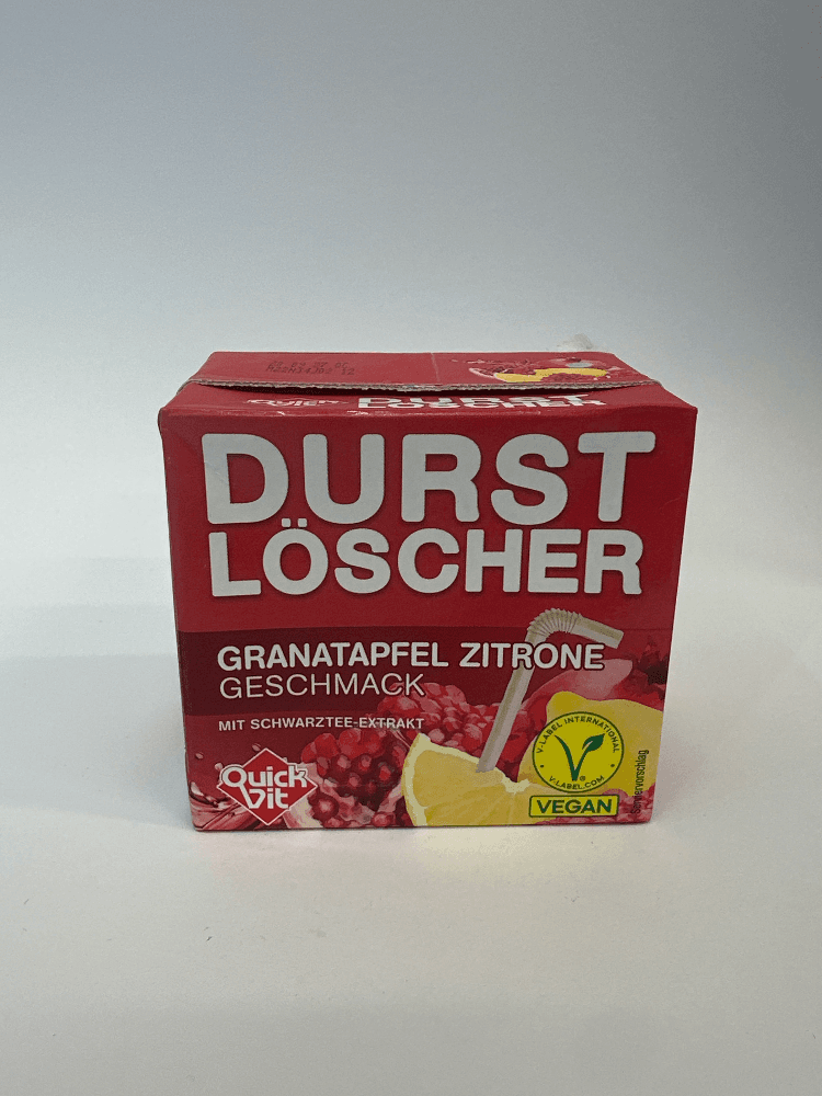 Durstlöscher Granatapfel-Zitrone