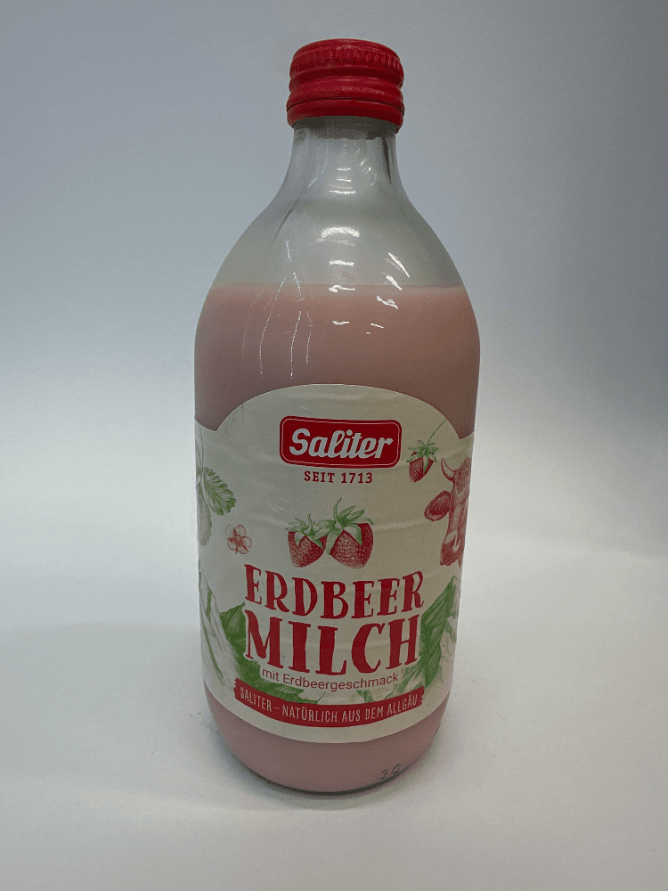 Säfter Erdbeermilch