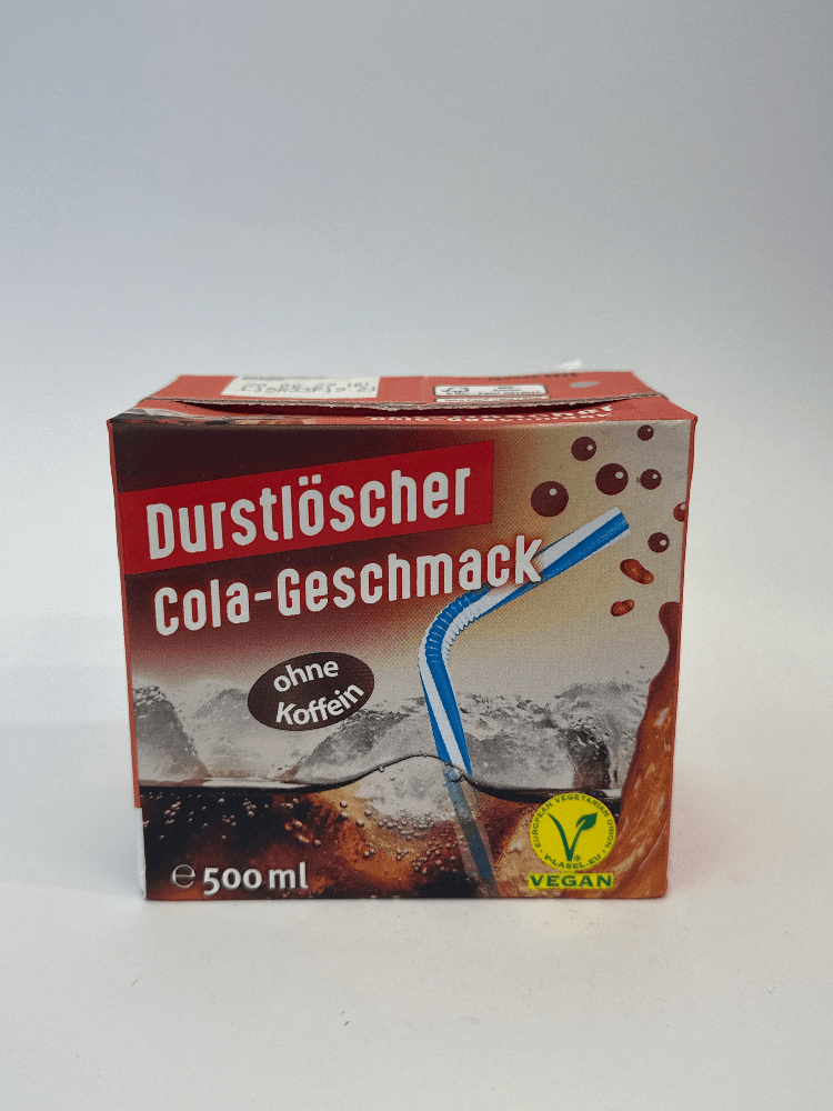 Durstlöscher Cola-Geschmack