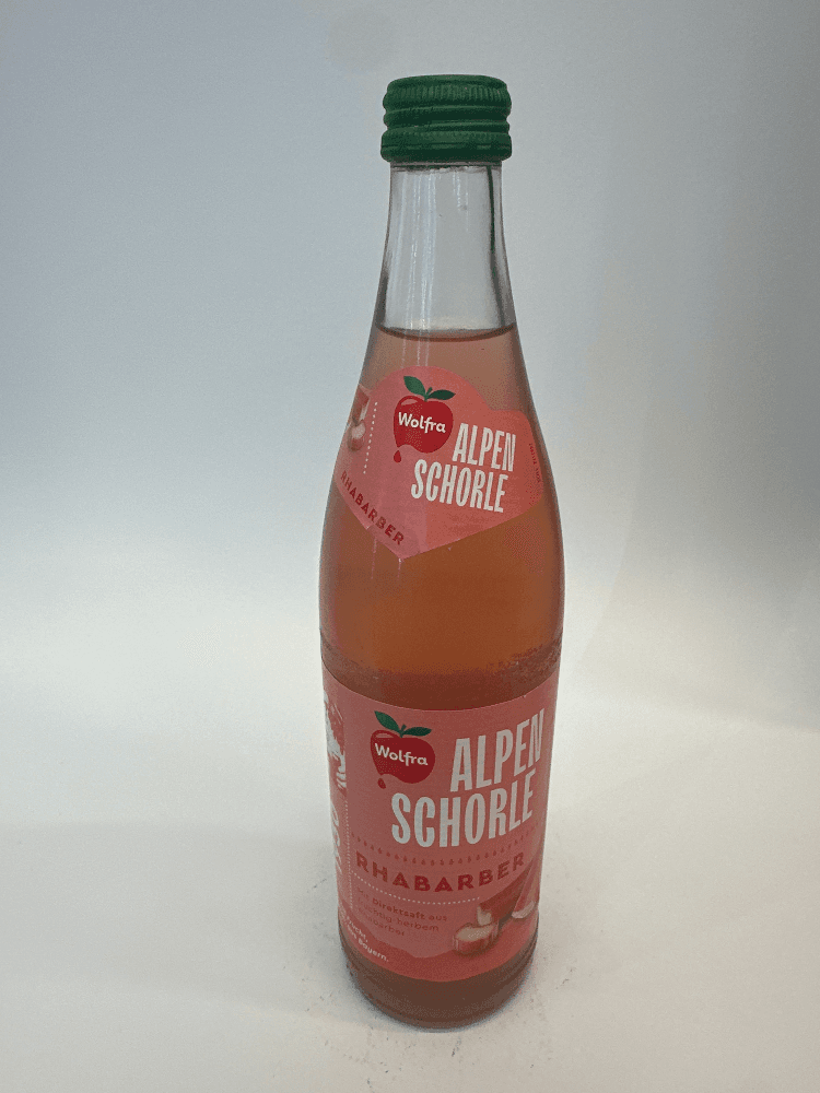 Wolfra Alm-Schorle Rhabarber